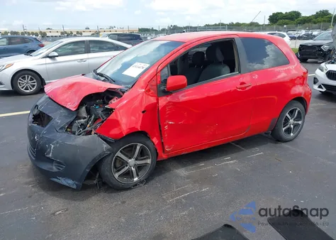 2008 Toyota Yaris из США, поврежденный, VIN JTDJT903285171356